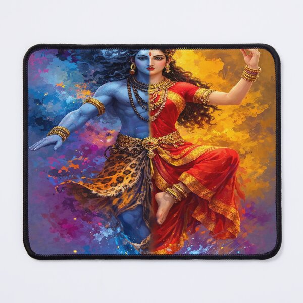 Item preview, Ardhnarishwar Siv designed and sold by GoddessParvatiSati.