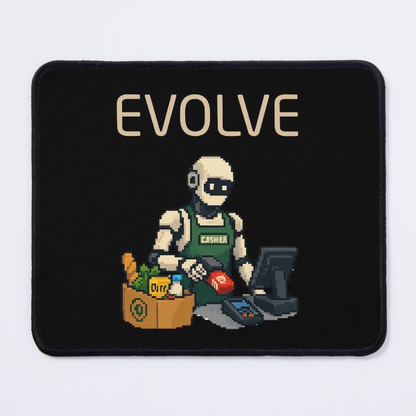 Item preview, Robot Evolution T-Shirt | Future of AI & Human Innovation designed and sold by TEEJAMBOREE.