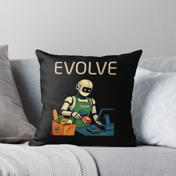 Item preview, Robot Evolution T-Shirt | Future of AI & Human Innovation designed and sold by TEEJAMBOREE.