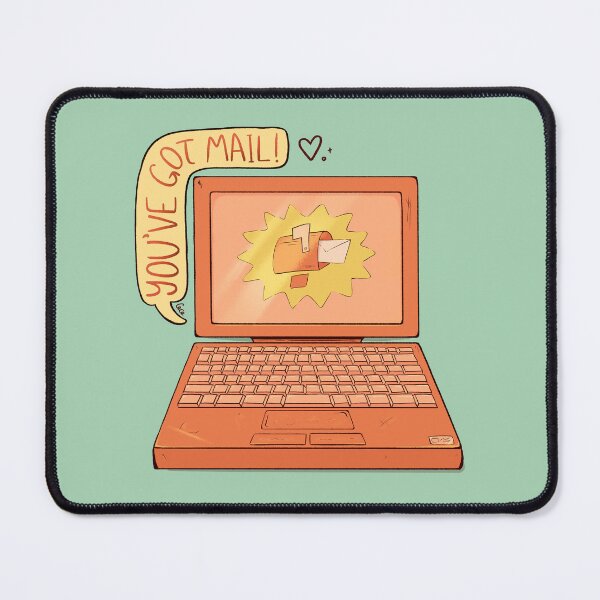 Item preview, You've Got Mail Laptop Illustration designed and sold by DesignedByCece.