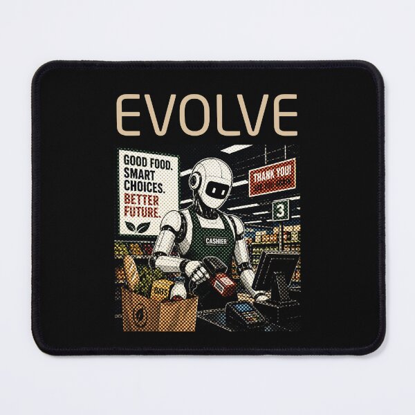 Item preview, Robot Evolution T-Shirt | Future of AI & Human Innovation designed and sold by TEEJAMBOREE.