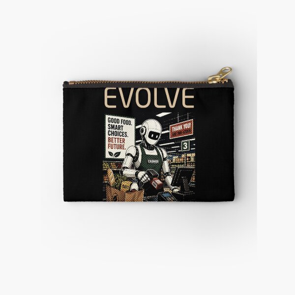 Item preview, Robot Evolution T-Shirt | Future of AI & Human Innovation designed and sold by TEEJAMBOREE.