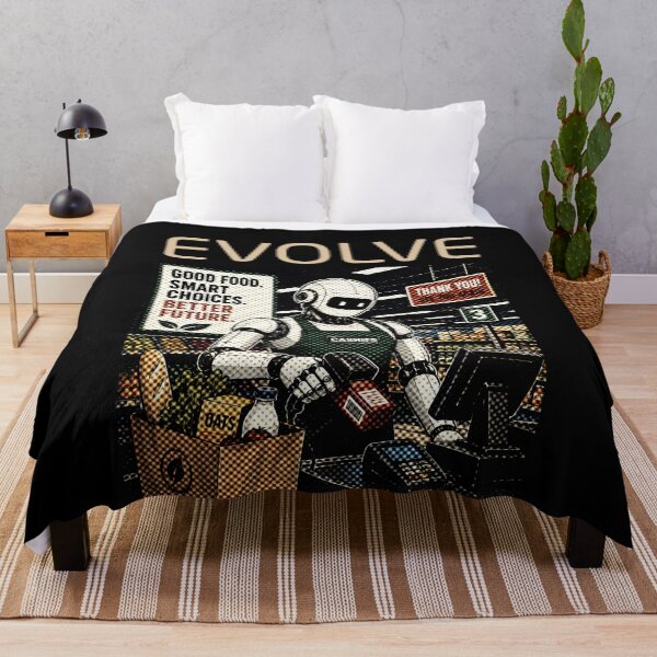 Item preview, Robot Evolution T-Shirt | Future of AI & Human Innovation designed and sold by TEEJAMBOREE.