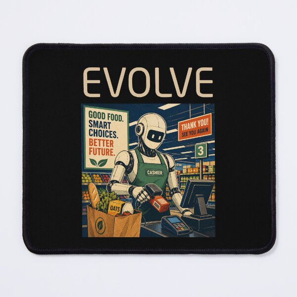 Item preview, Robot Evolution T-Shirt | Future of AI & Human Innovation designed and sold by TEEJAMBOREE.