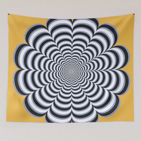 Item preview, Mind-Bending Hypnotic Spiral Optical Illusion Art designed and sold by Outlet Raloel.