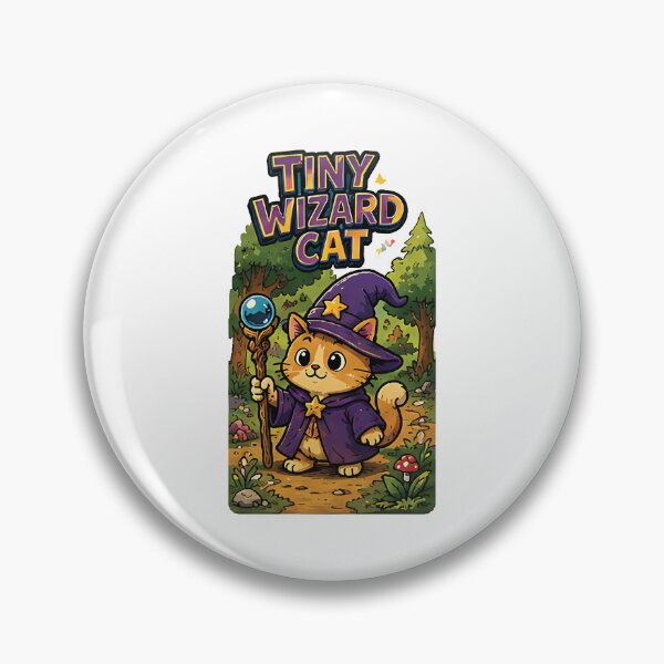Item preview, Tiny Wizard Cat designed and sold by MouhamedAdel95.