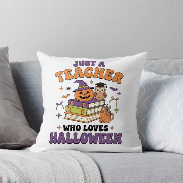 Item preview, Just A Teacher Who Loves Halloween Classroom Magic designed and sold by FreshVibe Prints.