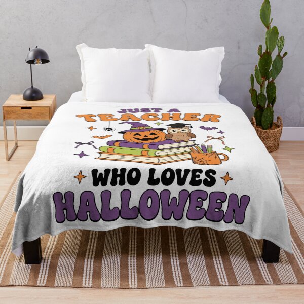 Item preview, Just A Teacher Who Loves Halloween Classroom Magic designed and sold by FreshVibe Prints.