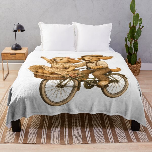 Item preview, dog on bike designed and sold by Snurly.