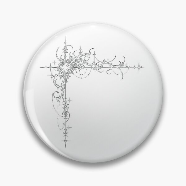 Item preview, Gothic Cyber Sigilism Corner Border Vector - Celestial Ornamental Line Art designed and sold by epx-av.