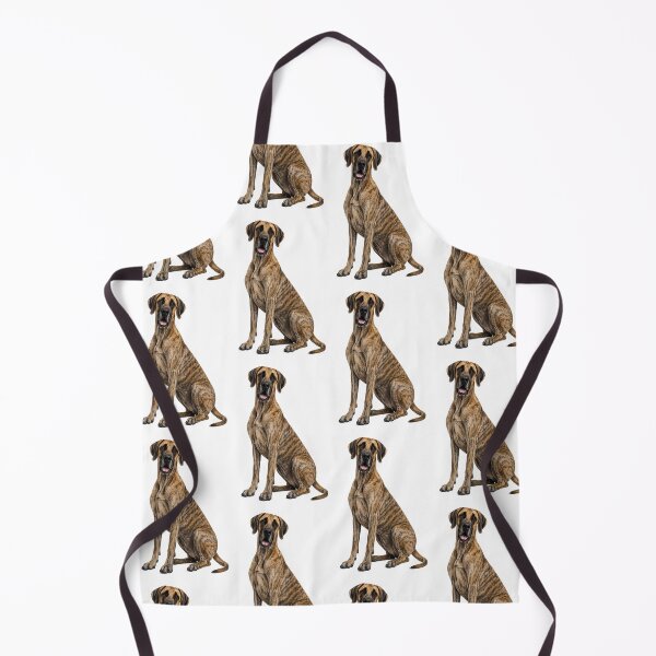 Item preview, Great Dane Brindle Dog designed and sold by BackgroundND.