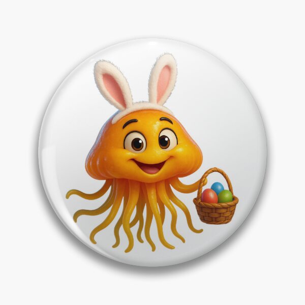 Item preview, Easter Freshwater Jellyfish designed and sold by Sillytoe.