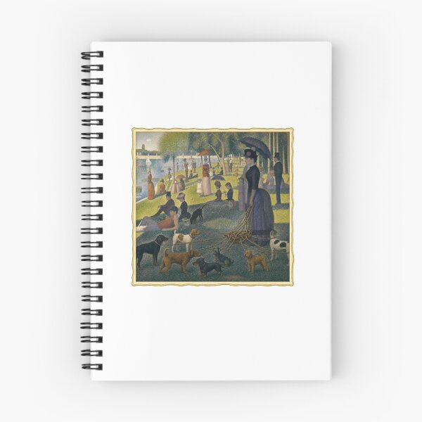 Item preview, Dog Leash Tangle at La Grande Jatte designed and sold by GoverArt.