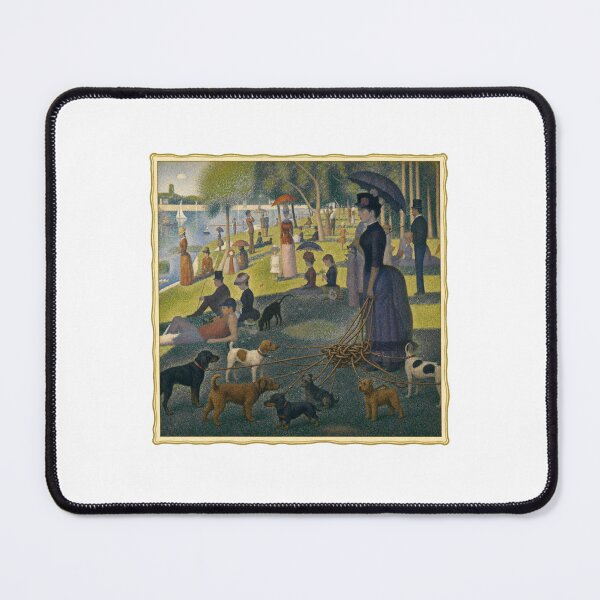 Item preview, Dog Leash Tangle at La Grande Jatte designed and sold by GoverArt.