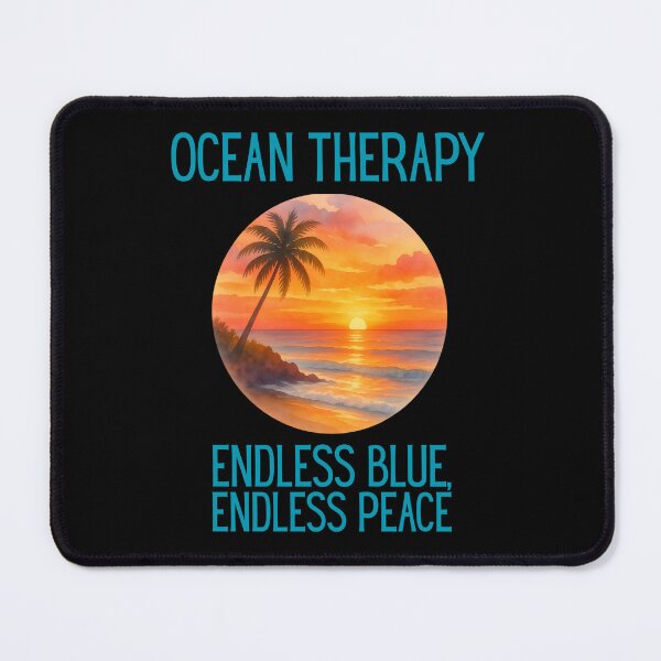 Item preview, Ocean Therapy - Endless Blue, Endless Peace designed and sold by WildArtStudioPL.