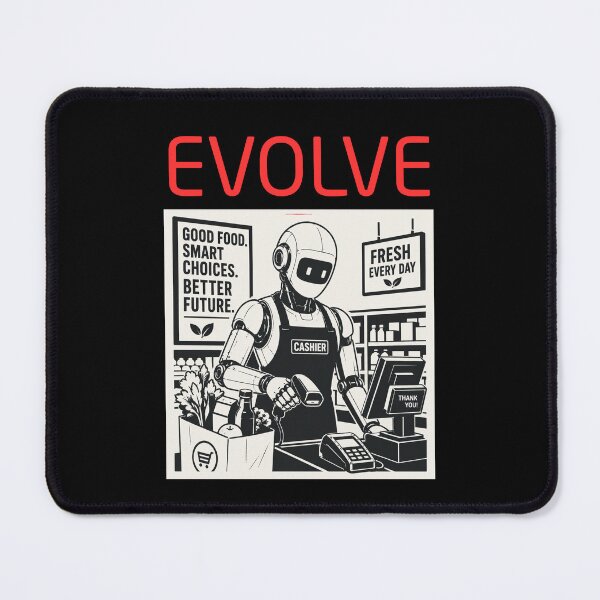 Item preview, Robot Evolution T-Shirt | Future of AI & Human Innovation designed and sold by TEEJAMBOREE.