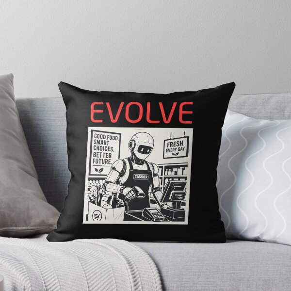 Item preview, Robot Evolution T-Shirt | Future of AI & Human Innovation designed and sold by TEEJAMBOREE.