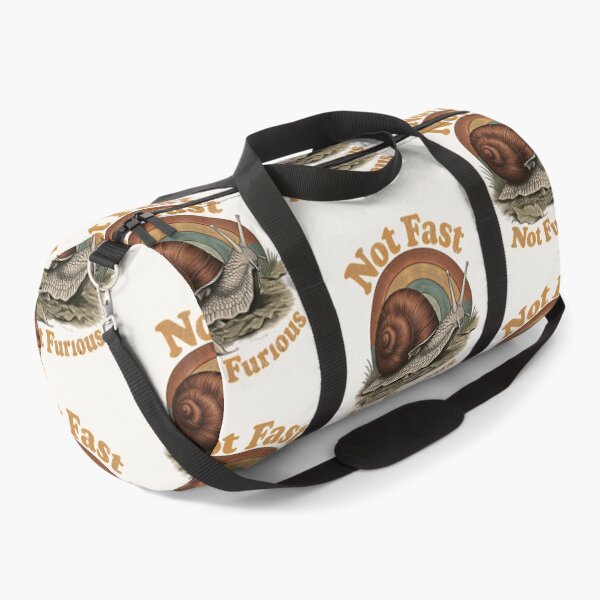 Item preview, Not Fast Not Furious Funny Snail Pace Retro Humor designed and sold by gear-posters.