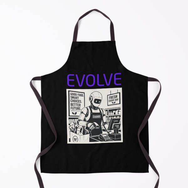 Item preview, Robot Evolution T-Shirt | Future of AI & Human Innovation designed and sold by TEEJAMBOREE.