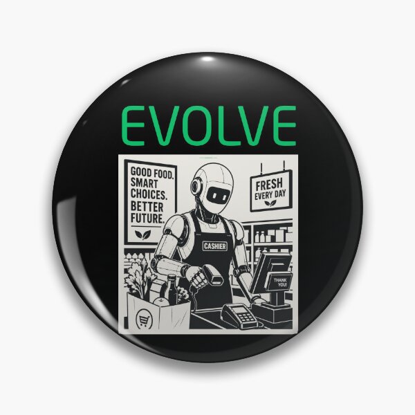 Item preview, Robot Evolution T-Shirt | Future of AI & Human Innovation designed and sold by TEEJAMBOREE.