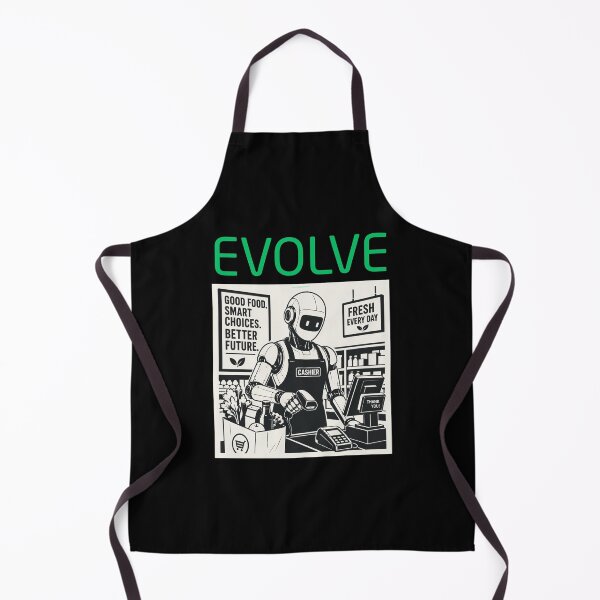 Item preview, Robot Evolution T-Shirt | Future of AI & Human Innovation designed and sold by TEEJAMBOREE.