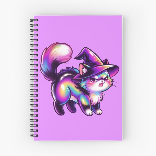 Item preview, Angry Witch Cat designed and sold by BeetleyBee.