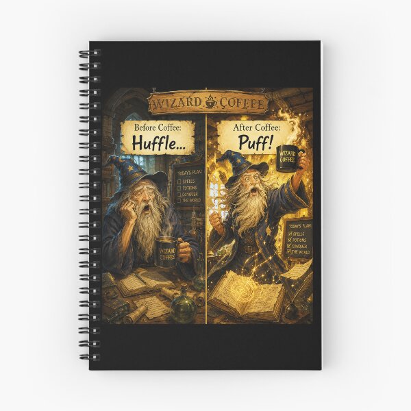Item preview, ✨ MYTHUNDERSTOOD COLLECTION ✨ - Huffle Puff - Wizard's coffee ☕ designed and sold by WheelieGdArt.