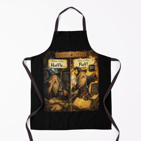 Item preview, ✨ MYTHUNDERSTOOD COLLECTION ✨ - Huffle Puff - Wizard's coffee ☕ designed and sold by WheelieGdArt.