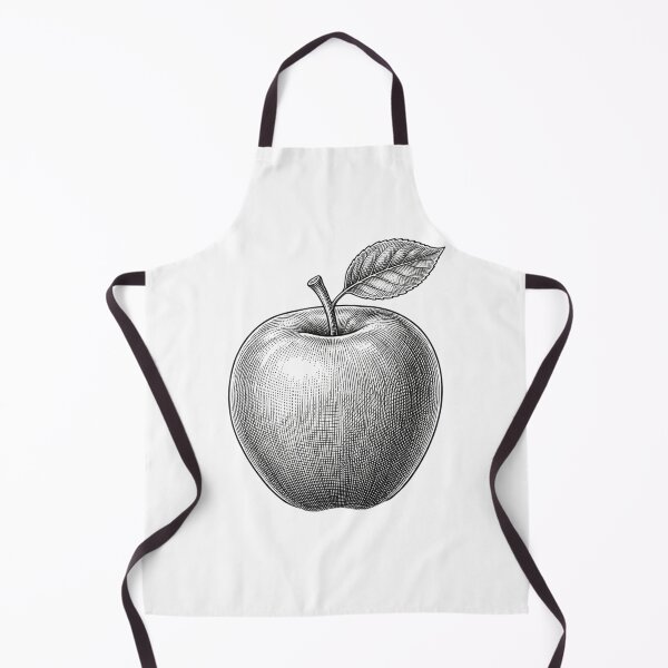 Item preview, Apple - fine line high detail designed and sold by Minimalisticaly.