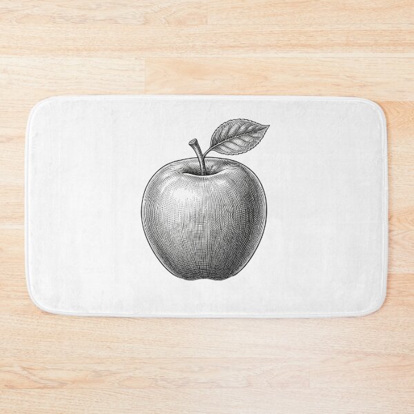 Item preview, Apple - fine line high detail designed and sold by Minimalisticaly.