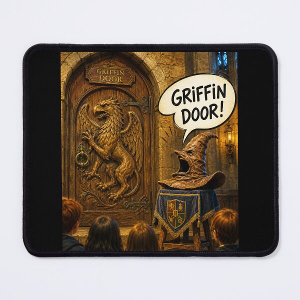 Item preview, ✨ MYTHUNDERSTOOD COLLECTION ✨ - Griffin Door designed and sold by WheelieGdArt.