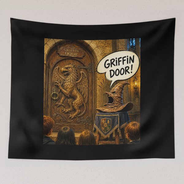 Item preview, ✨ MYTHUNDERSTOOD COLLECTION ✨ - Griffin Door designed and sold by WheelieGdArt.