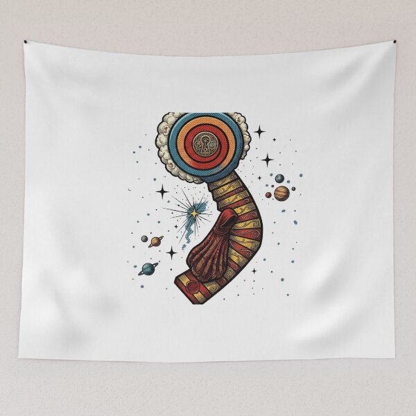 Item preview, Cosmic Keyhole Retro Comic Art designed and sold by Ideniquo.