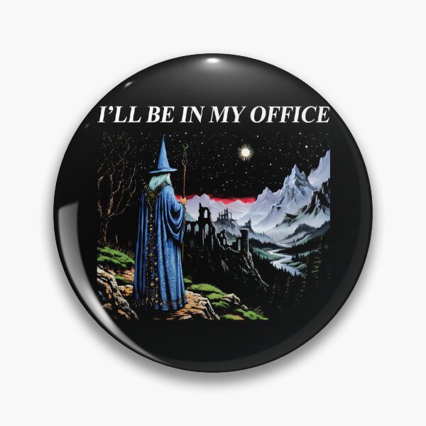 Item preview, I'll Be In My Office Bookish Fan designed and sold by CoreyBurch.
