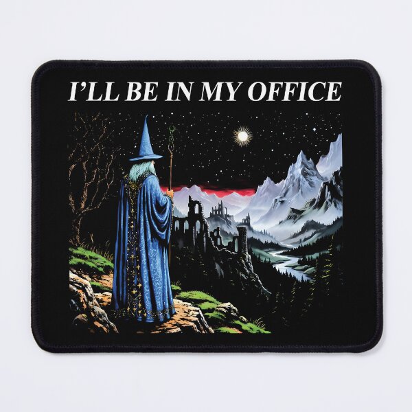 Item preview, I'll Be In My Office Bookish Fan designed and sold by CoreyBurch.