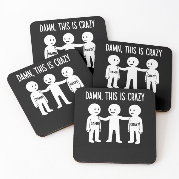 Item preview, Funny Damn This Is Crazy Reaction Meme designed and sold by elderberry.