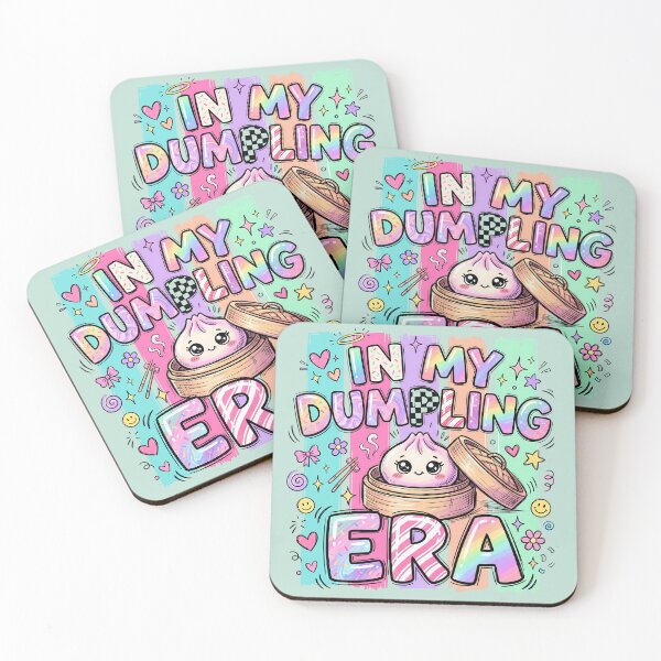 Item preview, In My Dumpling Era – Kawaii Squishy Dumpling in Bamboo Steamer designed and sold by EmeraldeaArt.