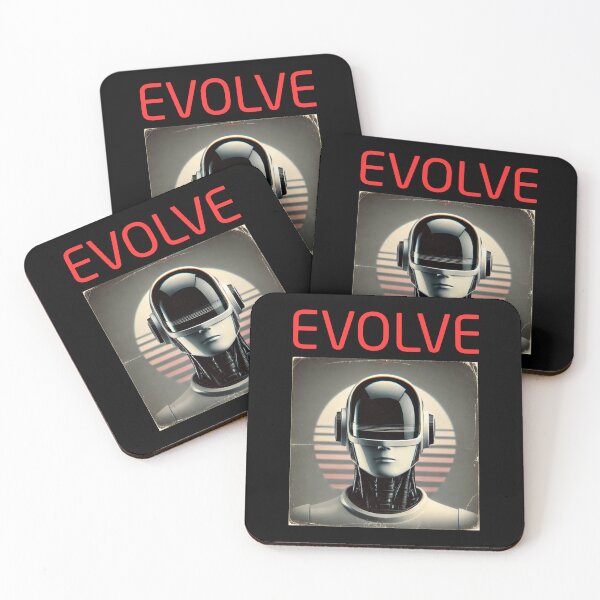 Item preview, Robot Evolution T-Shirt | Future of AI & Human Innovation designed and sold by TEEJAMBOREE.