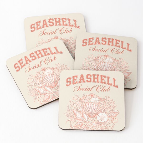 Item preview, Seashell Social Club – Coastal Cowgirl Beach Design designed and sold by Sea Gem.