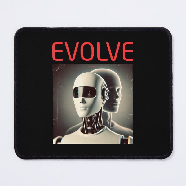 Item preview, Robot Evolution T-Shirt | Future of AI & Human Innovation designed and sold by TEEJAMBOREE.