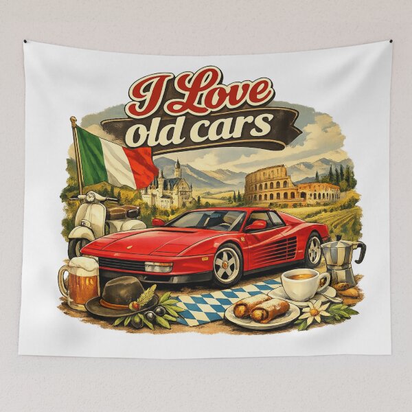 Item preview, I love old cars Ferrari designed and sold by PabDam.