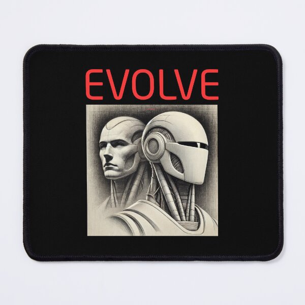 Item preview, Robot Evolution T-Shirt | Future of AI & Human Innovation designed and sold by TEEJAMBOREE.