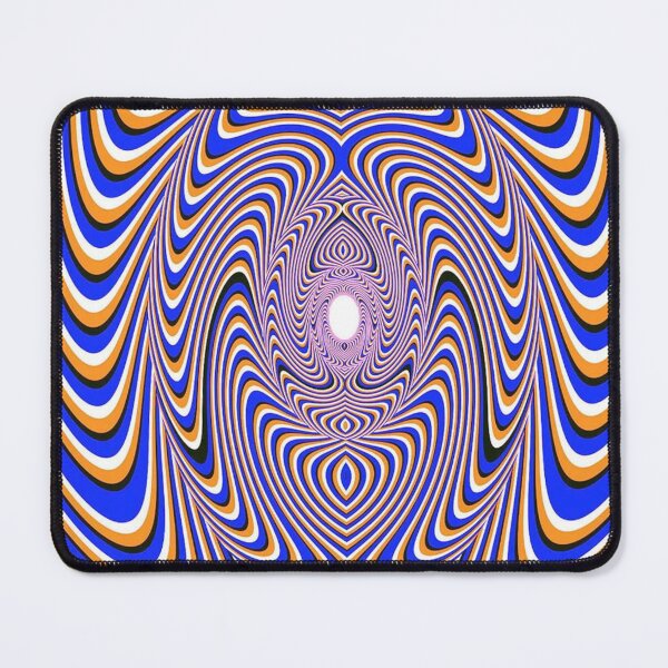 Item preview, Psychedelic Blue Orange Tunnel Optical Illusion designed and sold by Outlet Raloel.