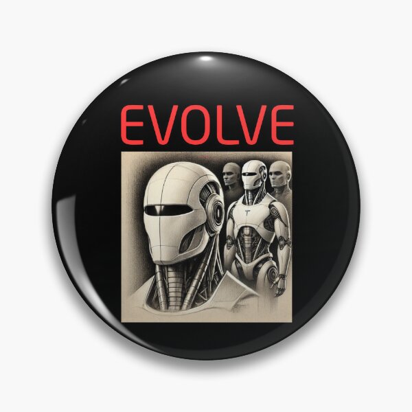 Item preview, Robot Evolution T-Shirt | Future of AI & Human Innovation designed and sold by TEEJAMBOREE.