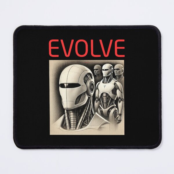 Item preview, Robot Evolution T-Shirt | Future of AI & Human Innovation designed and sold by TEEJAMBOREE.