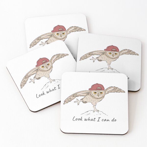 Item preview, Look what i can do owl meme - cute funny owl designed and sold by Deepness2023.