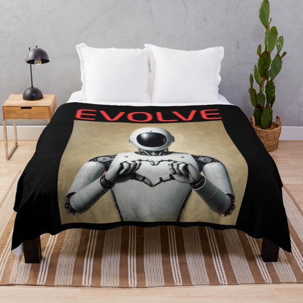 Item preview, Robot Evolution T-Shirt | Future of AI & Human Innovation designed and sold by TEEJAMBOREE.