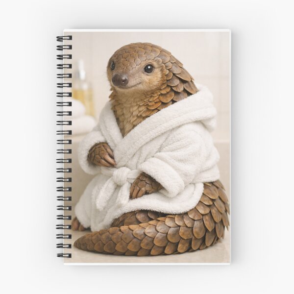 Item preview, Comfy Bathrobe Tree Pangolin designed and sold by Sillytoe.