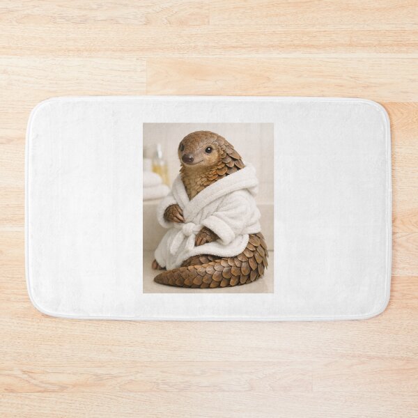 Item preview, Comfy Bathrobe Tree Pangolin designed and sold by Sillytoe.