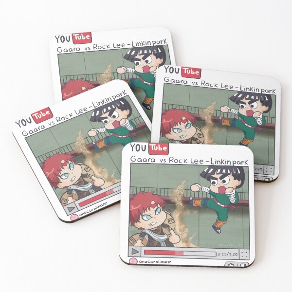 Item preview, Gaara vs. Rock Lee AMV designed and sold by anacarolinaflr.